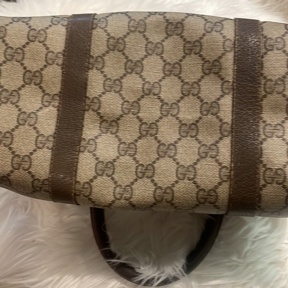 Gucci Supreme GG Vintage Boston Monogram Doctors Bag - Picture 11 of 16